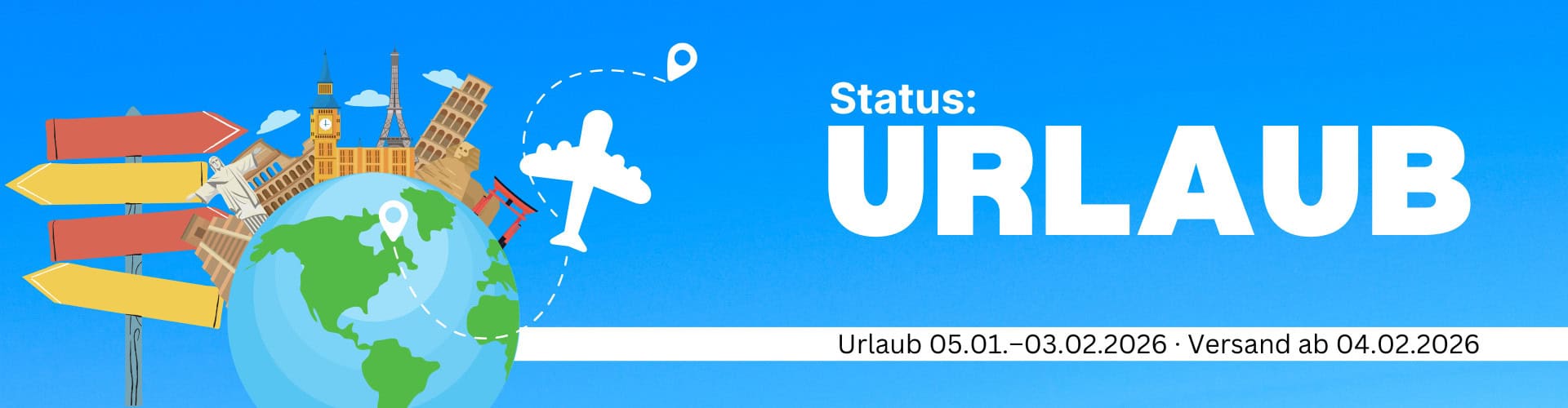 Banner - Startseite - nerdlevel.de - Urlaub